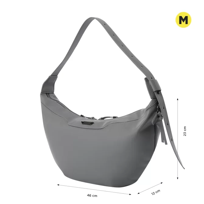 BOLSO TOTTO TOSCANA CROSSBODY - GRIS - TALLA M