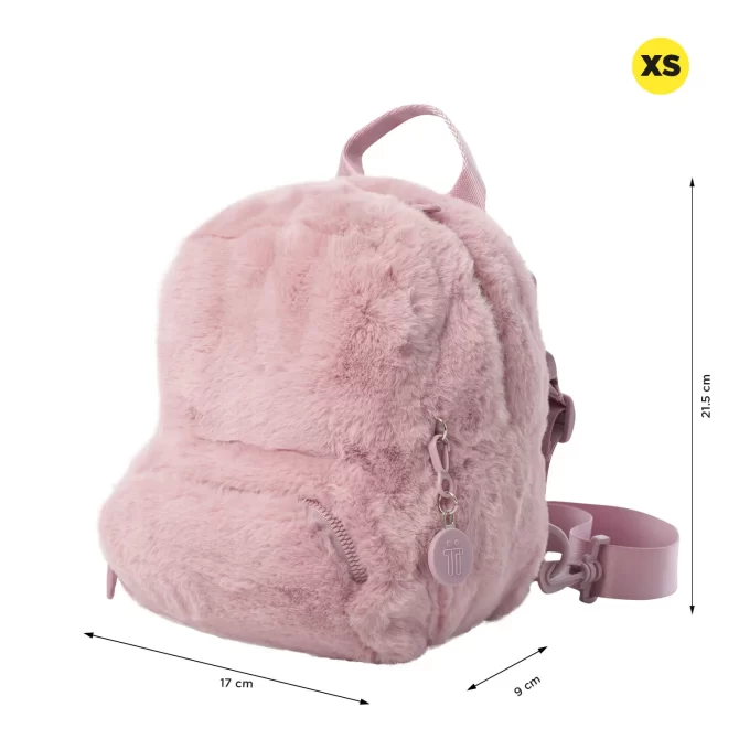 MORRAL TOTTO YUEN FASHION 3 EN 1 - TALLA XS - ROSADO