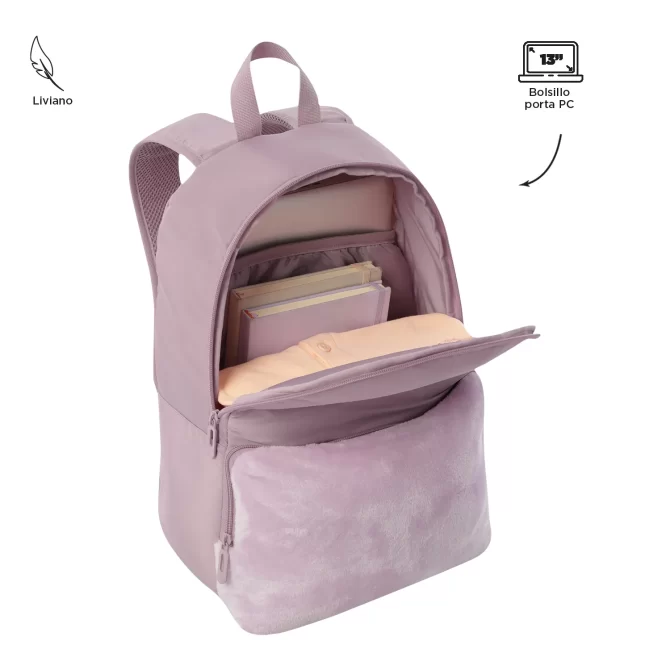 MORRAL TOTTO PANAMA PORTA PC 13" - TALLA M - ROSADO
