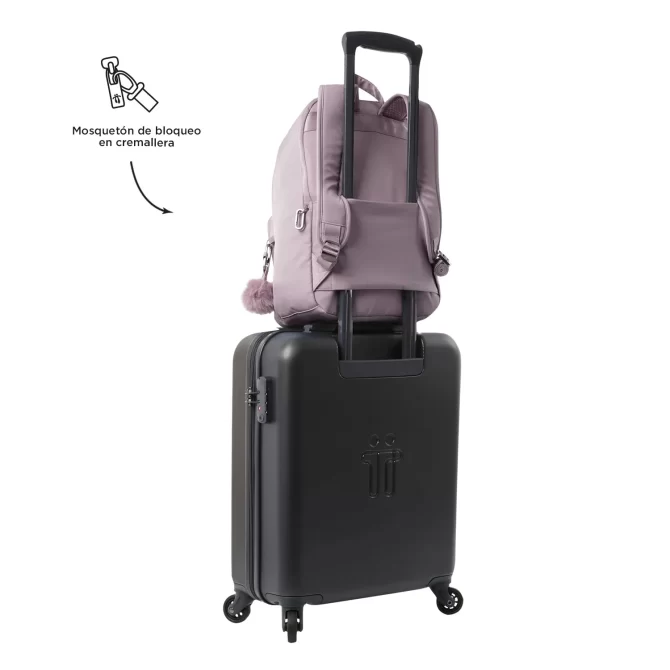 MORRAL TOTTO ADELAIDE 3 2.0 EJECUTIVO PORTA PC 14" - TALLA M - ROSADO