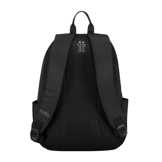 MORRAL TOTTO TRIK M PORTA PC 14" - TALLA M - NEGRO