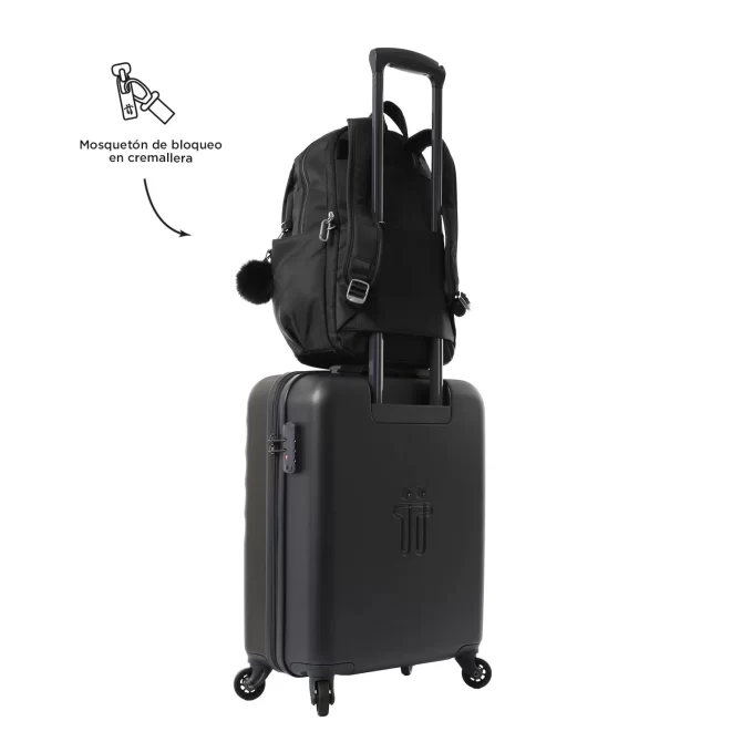 MORRAL TOTTO ADELAIDE EJECUTIVO 1 2.0 PORTA PC 14" - TALLA M - NEGRO
