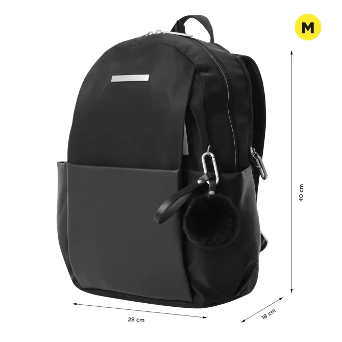 MORRAL TOTTO ADELAIDE EJECUTIVO 1 2.0 PORTA PC 14" - TALLA M - NEGRO