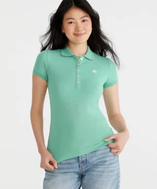 CAMISETA AEROPOSTALE MUJER - TIPO POLO