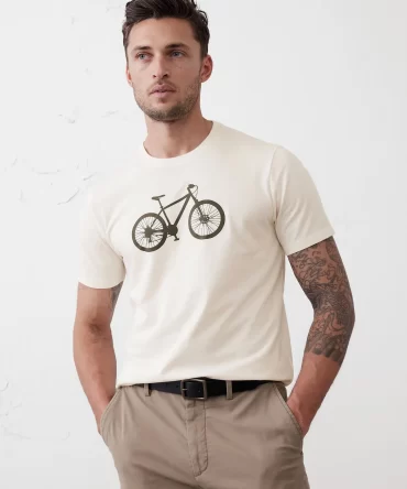 CAMISETA BANNANA REPUBLIC HOMBRE - CUELLO REDONDO