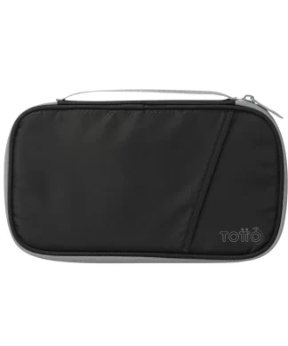 PORTA PASAPORTE TOTTO COMPLYT - NEGRO