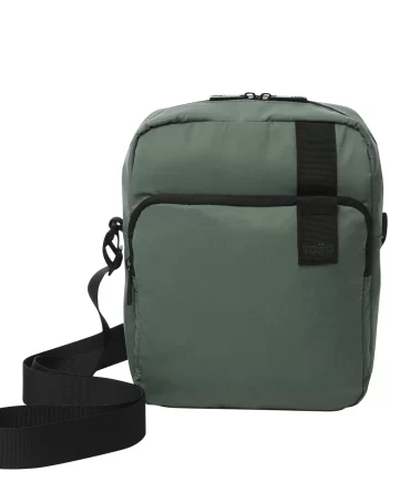 BOLSO TOTTO DRILL PORTA TABLET 10" - VERDE - TALLA S