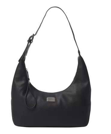 BOLSO TOTTO SMOOTH UNIVERSITARIO - NEGRO - TALLA S