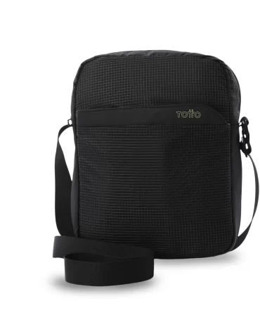 BOLSO TOTTO DUAL PORTA TABLET 10" - NEGRO - TALLA S