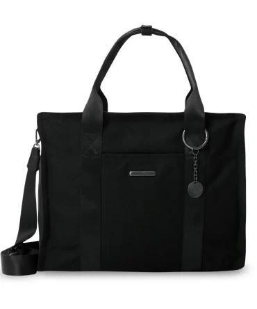 BOLSO TOTTO TOTE BAG PORTA PC 15.4" - NEGRO - TALLA M