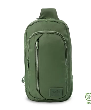 BOLSO TOTTO TRACER CROSSOVER MANOS LIBRES PORTA TABLET 10" - VERDE - TALLA S