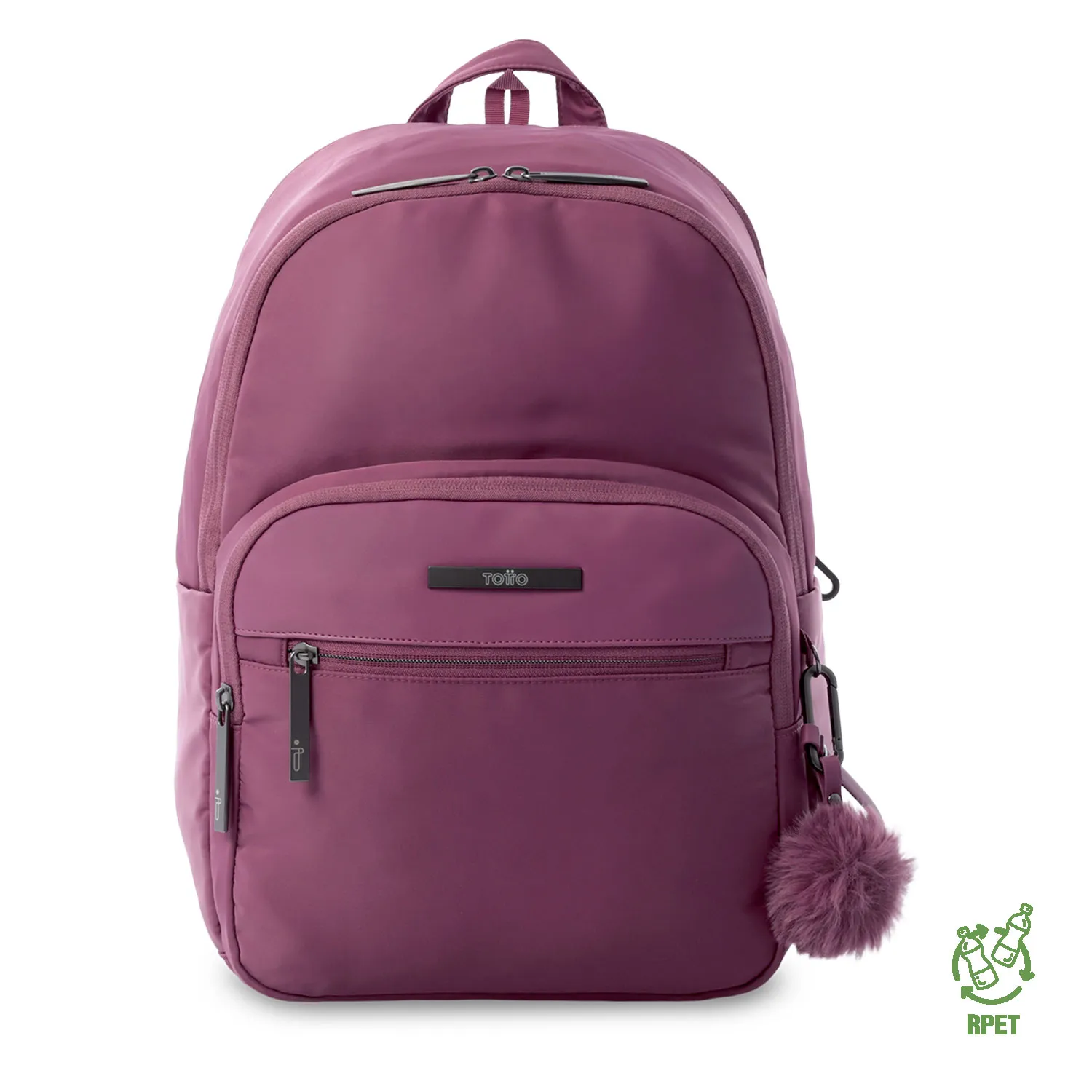 MORRAL TOTTO ADELAIDE 3 2.0 EJECUTIVO PORTA PC 14" - TALLA M - ROSADO