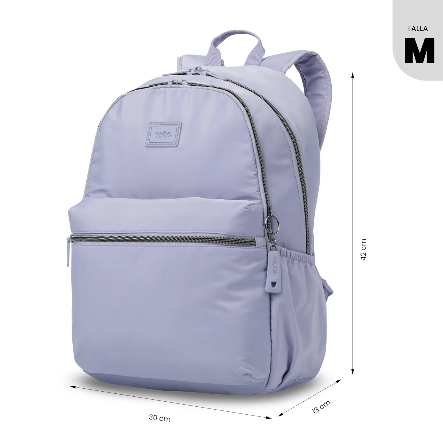 MORRAL TOTTO AYNATTO 2.0 EJECUTIVO PORTA PC 13" - TALLA M - LILA