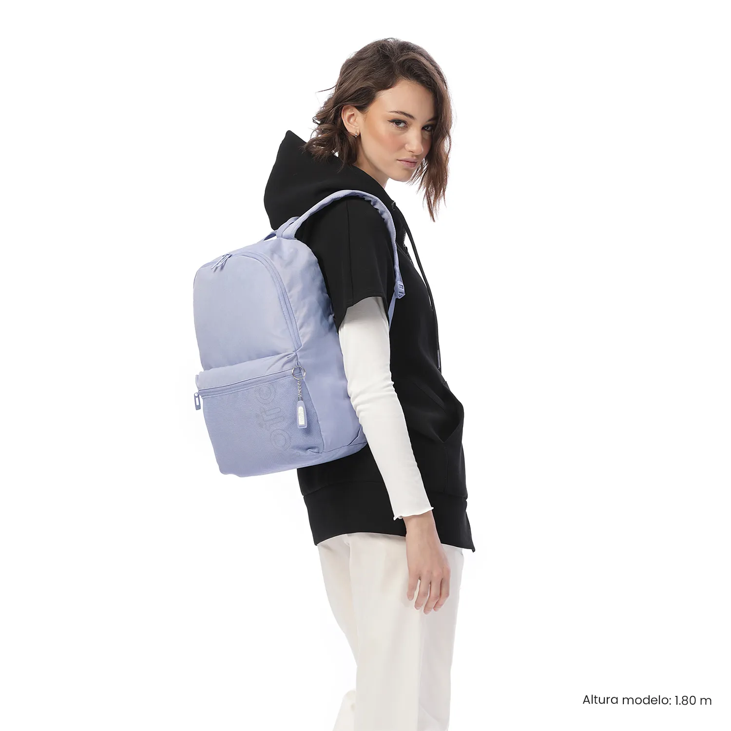 MORRAL TOTTO DRAGONAR 2.0 UNIVERSITARIO PORTA PC 13" - TALLA M - LILA