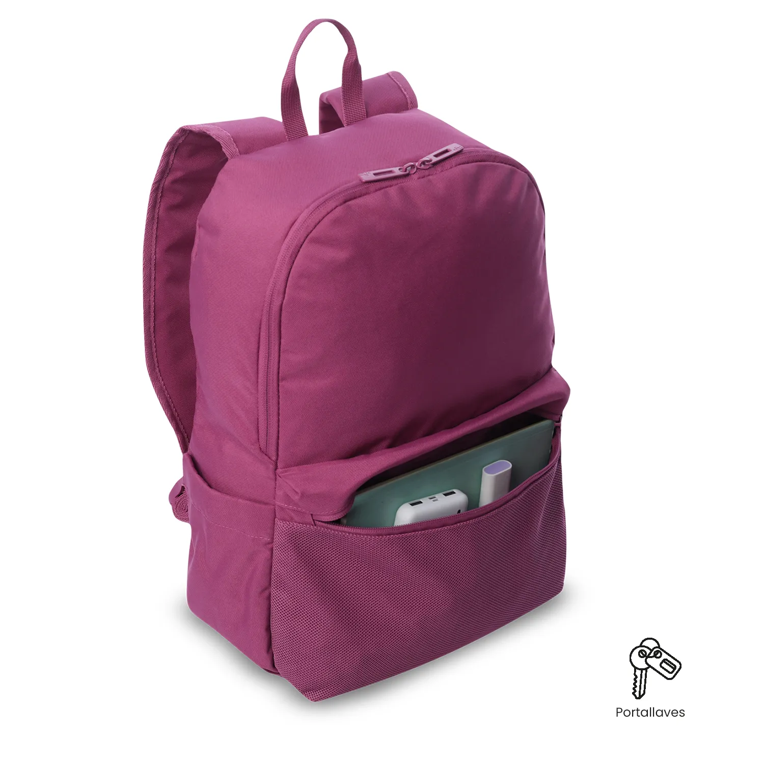 MORRAL TOTTO DRAGONAR 2.0 UNIVERSITARIO PORTA PC 13" - TALLA M - ROSADO