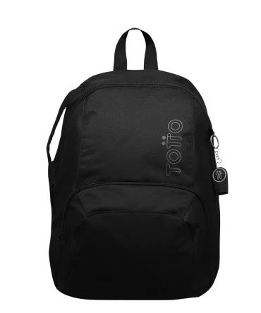 MORRAL TOTTO GAMMATTO UNIVERSITARIO - TALLA M - NEGRO