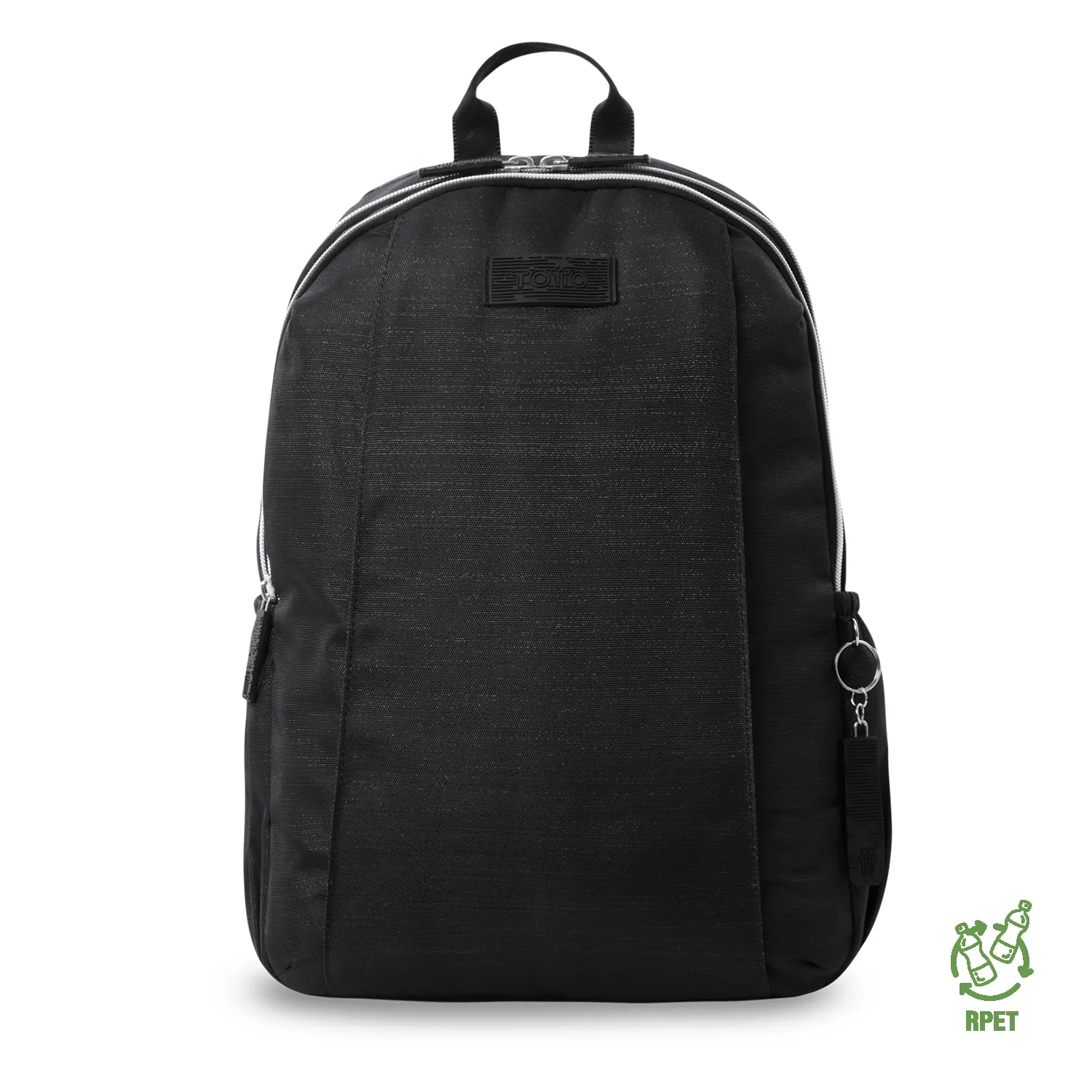 MORRAL TOTTO MODENA M3 SHINY UNIVERSITARIO PORTA PC 14" - TALLA M - NEGRO