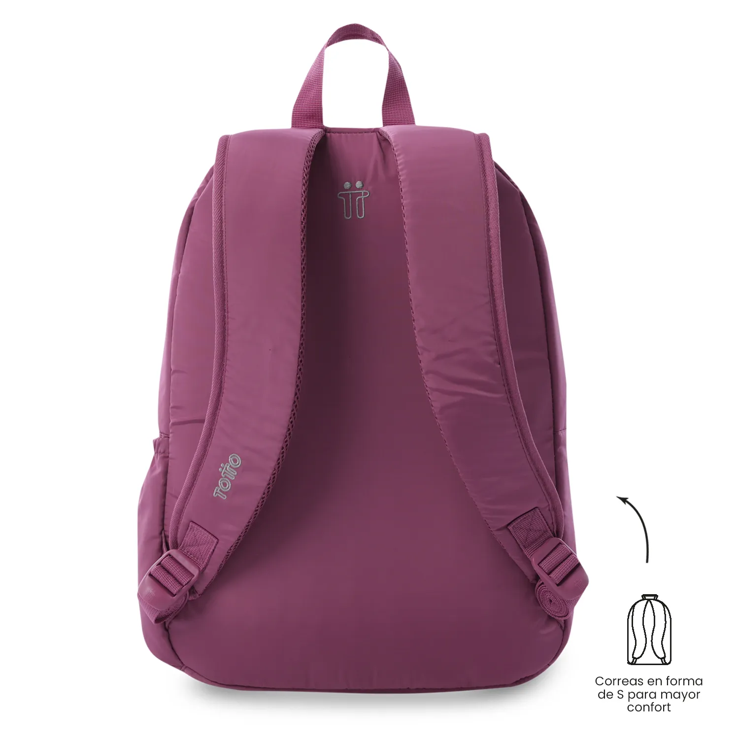 MORRAL TOTTO PALENCIA UNIVERSITARIO PORTA PC 13" - TALLA M - ROSADO