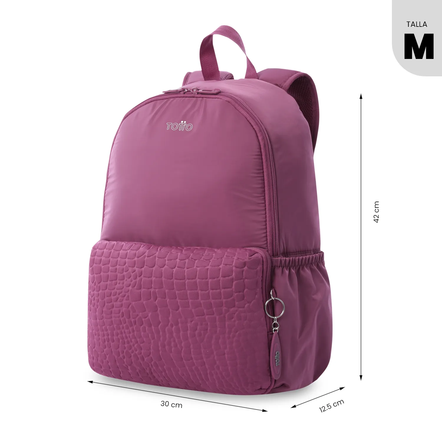 MORRAL TOTTO PALENCIA UNIVERSITARIO PORTA PC 13" - TALLA M - ROSADO