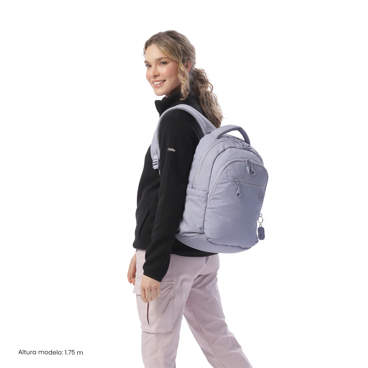 MORRAL TOTTO STEIF NARA UNIVERSITARIO PORTA PC 14" - TALLA M - LILA