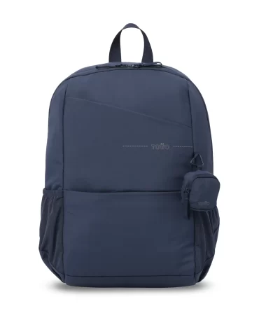 MORRAL TOTTO SUZUKA UNIVERSITARIO PORTA PC 16" - TALLA L - AZUL