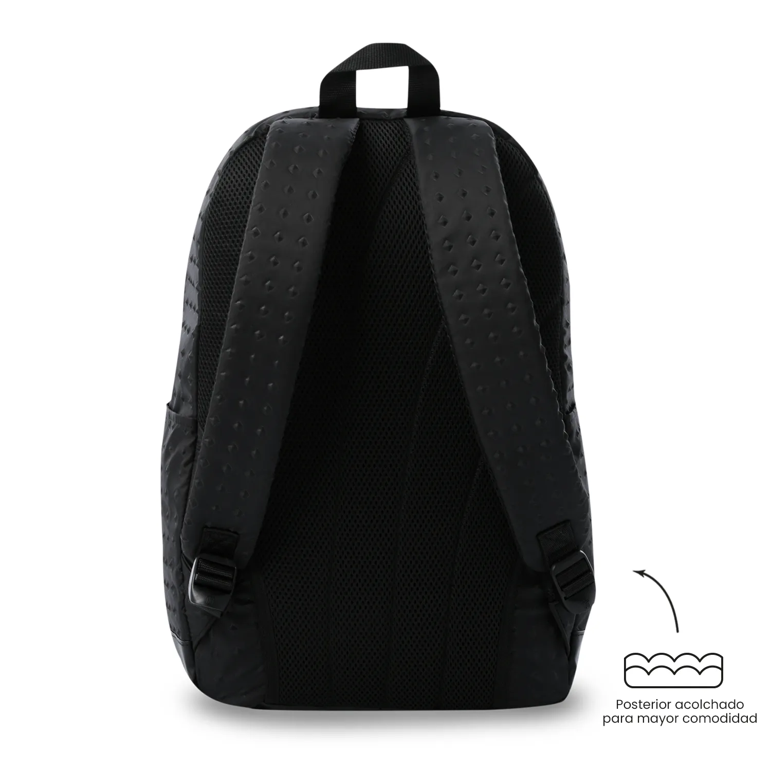 MORRAL TOTTO TOCAX UNIVERSITARIO PORTA PC 14" - TALLA L - NEGRO