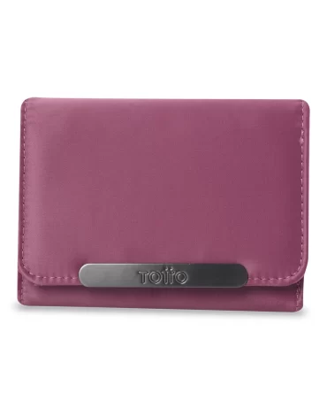 BILLETERA TOTTO BEL RFID BLOCKER - ROSADO