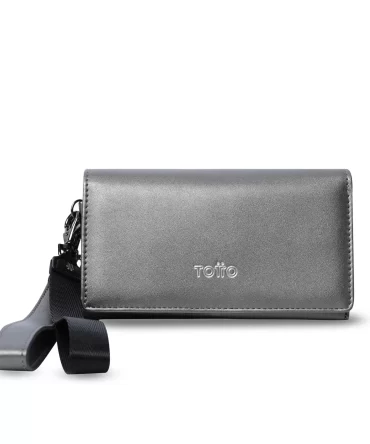 BILLETERA TOTTO STYLE DON RFID BLOCKER - NEGRO