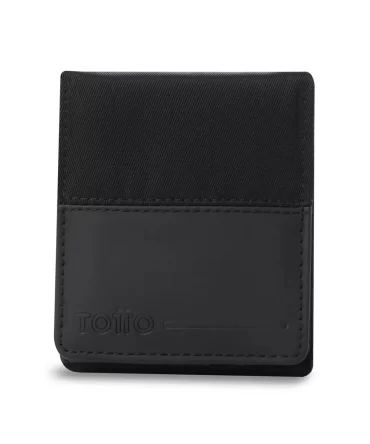 BILLETERA TOTTO ERMAC 3.0 RFID BLOCKER - NEGRO