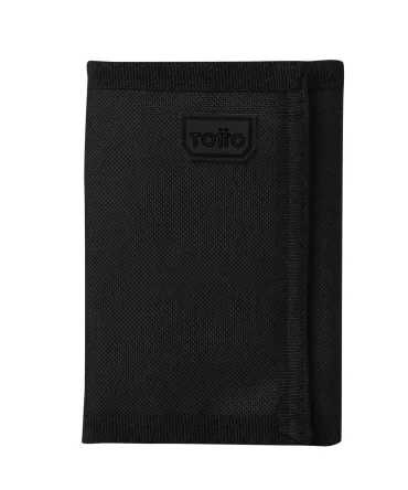 BILLETERA TOTTO RIVA MEE RFID BLOCKER - NEGRO