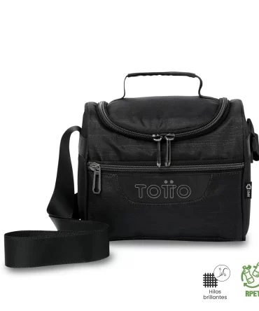 LONCHERA TOTTO PIZARRA NEO - NEGRO