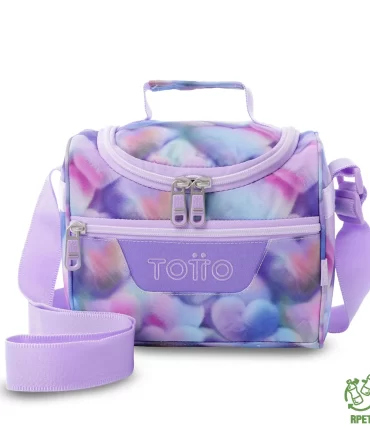 LONCHERA TOTTO PIZARRA - LILA