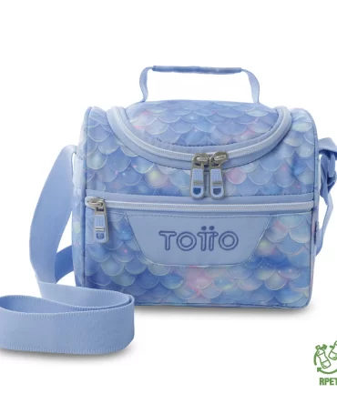 LONCHERA TOTTO PIZARRA - AZUL