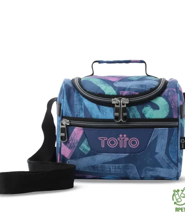 LONCHERA TOTTO PIZARRA - AZUL