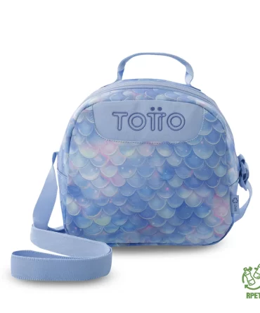 LONCHERA TOTTO BORRADOR - AZUL