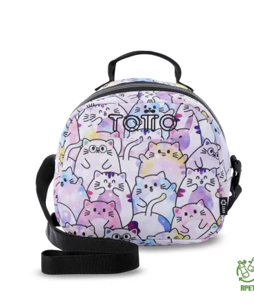 LONCHERA TOTTO BORRADOR GLITTER - ROSADO