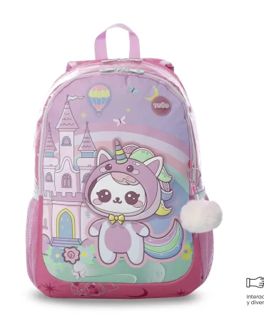 MORRAL TOTTO MAGIC SPARK - TALLA L - ROSADO