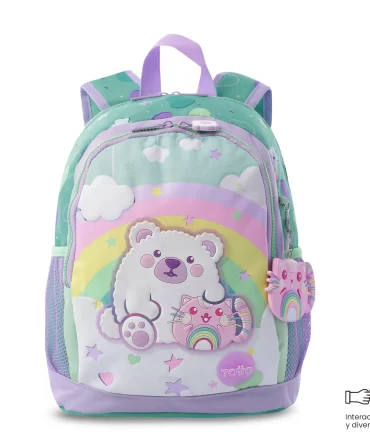MORRAL TOTTO MAGIC LITTLE - TALLA M - VERDE