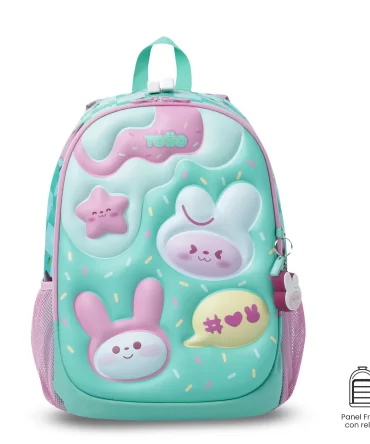 MORRAL TOTTO BUNNY PUMP - TALLA L - VERDE