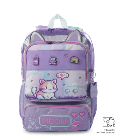 MORRAL TOTTO ANDY CAT - TALLA M - LILA