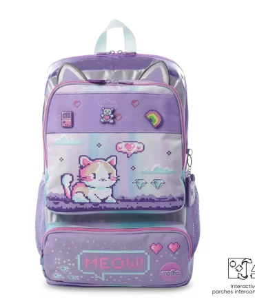 MORRAL TOTTO ANDY CAT - TALLA L - LILA