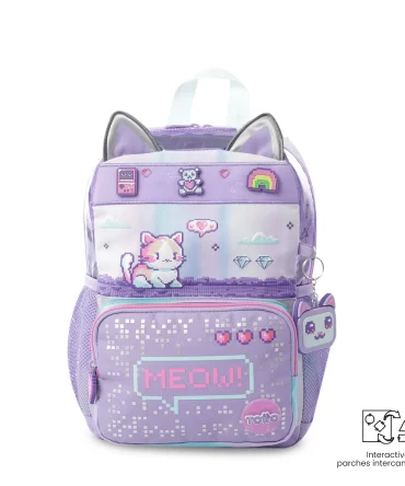 MORRAL TOTTO ANDY CAT - TALLA S - LILA