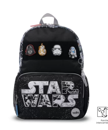 MORRAL TOTTO STAR WARS JEDI - TALLA L - NEGRO