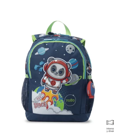 MORRAL TOTTO PANDA SPACE - TALLA S - AZUL