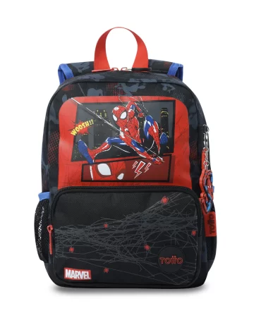 MORRAL TOTTO SPIDERMAN HERO - TALLA S - NEGRO