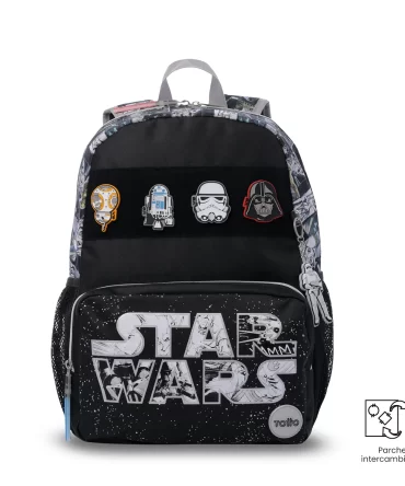 MORRAL TOTTO STAR WARS JEDI - TALLA M - NEGRO
