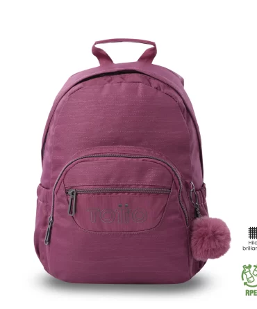 MORRAL TOTTO TEMPERA - TALLA S - ROSADO