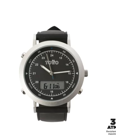 RELOJ TOTTO ANALOGO DIGITAL FIELD - NEGRO