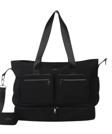 BOLSO TOTTO DUFFEL SAHARA - NEGRO - TALLA L