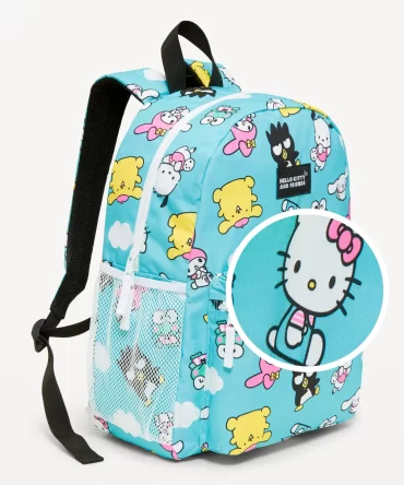 MORRAL OLD NAVY HELLO KITTY CANVAS - TALLA M - AZUL